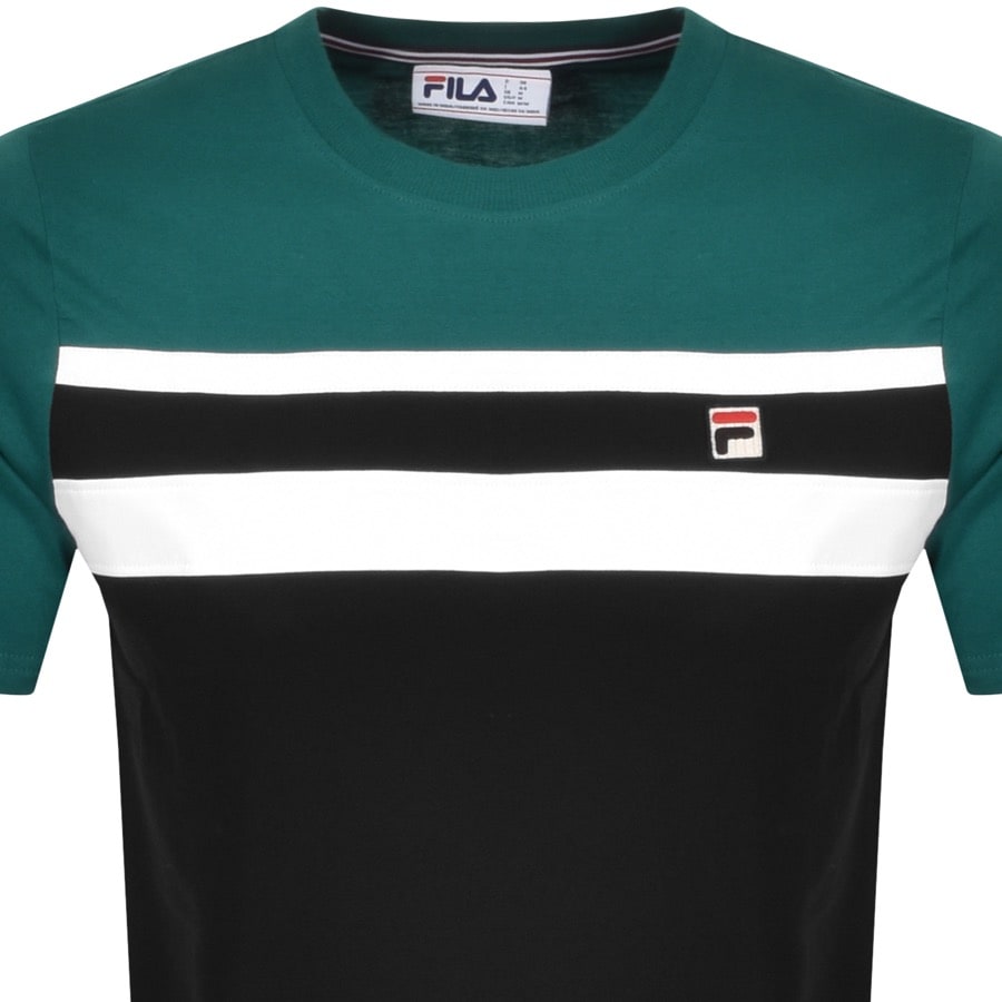 Alternative Image for ProductFila Vintage Dover Crew Neck T Shirt Black2